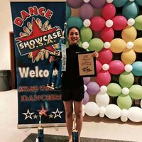 Vivian Ye overall 2nd at (Starquest) and overall 3rd at Danceshowcase