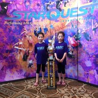 Let it go-by  Emma and Emily won Starquest 2014 Petite Duet National Overall 1st (7-8) place